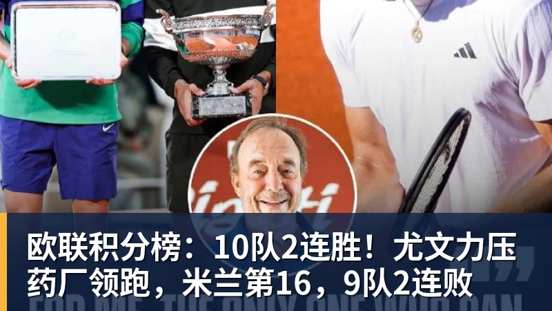 谈球吧欧联积分榜:10队2连胜!尤文力压药厂领跑,米兰第16,9队2连败